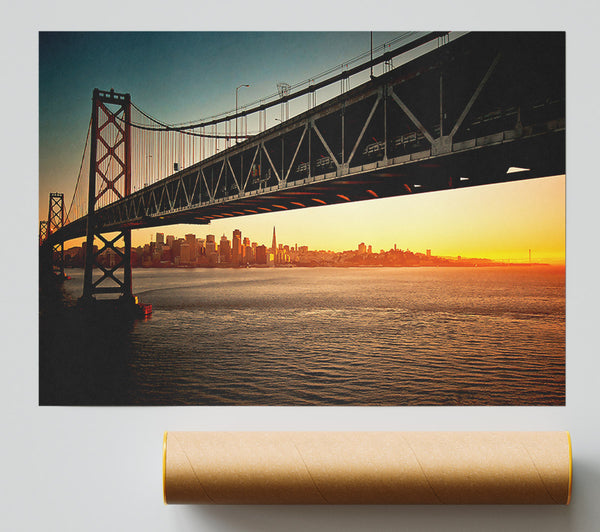 Downtown Bay Bridge Print