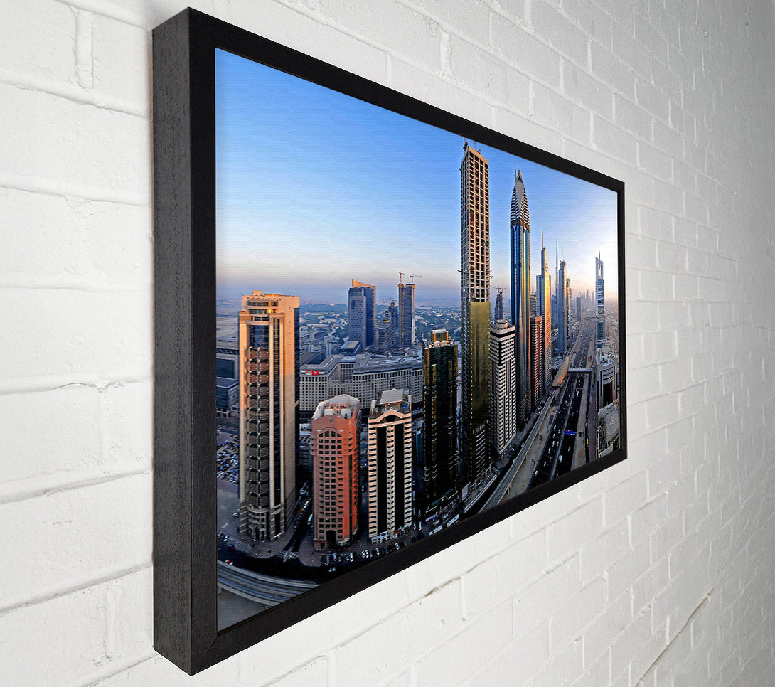 A Canvas Print of Downtown Dubai Canvas Print