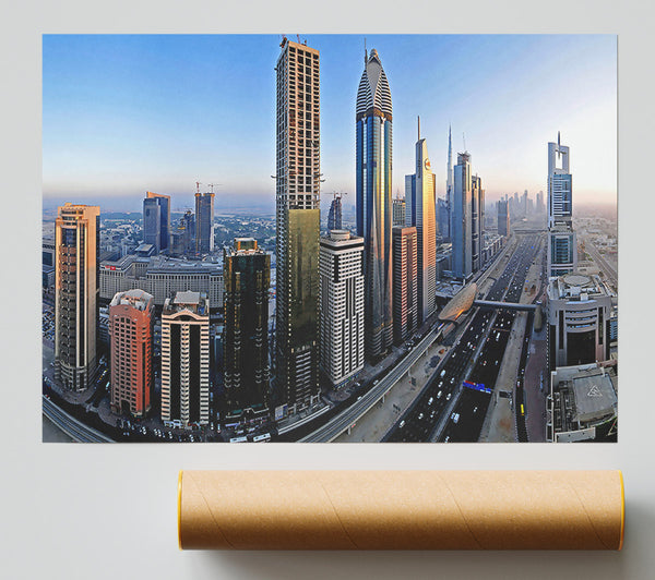 Downtown Dubai Giclee Print