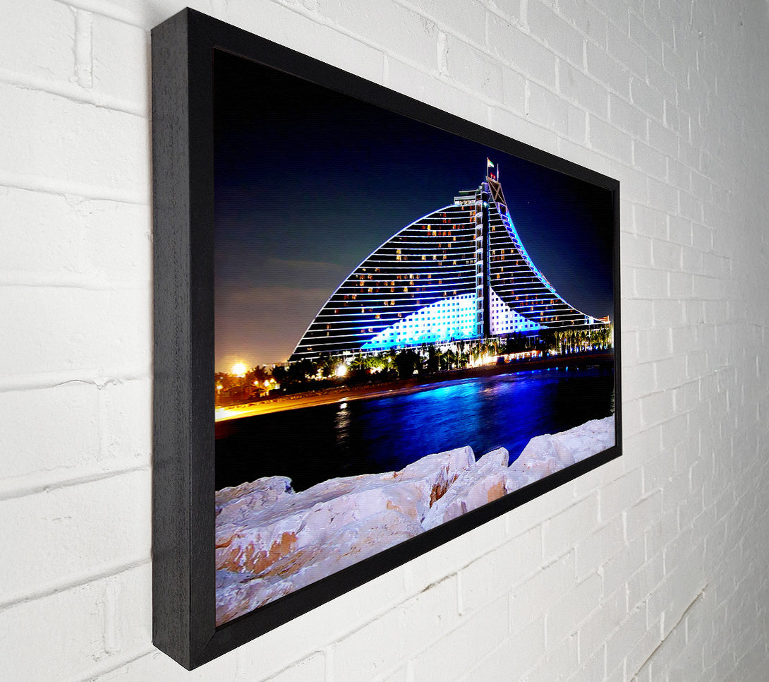  A Canvas Print of Dubai Architectural Delight Canvas Wall Art