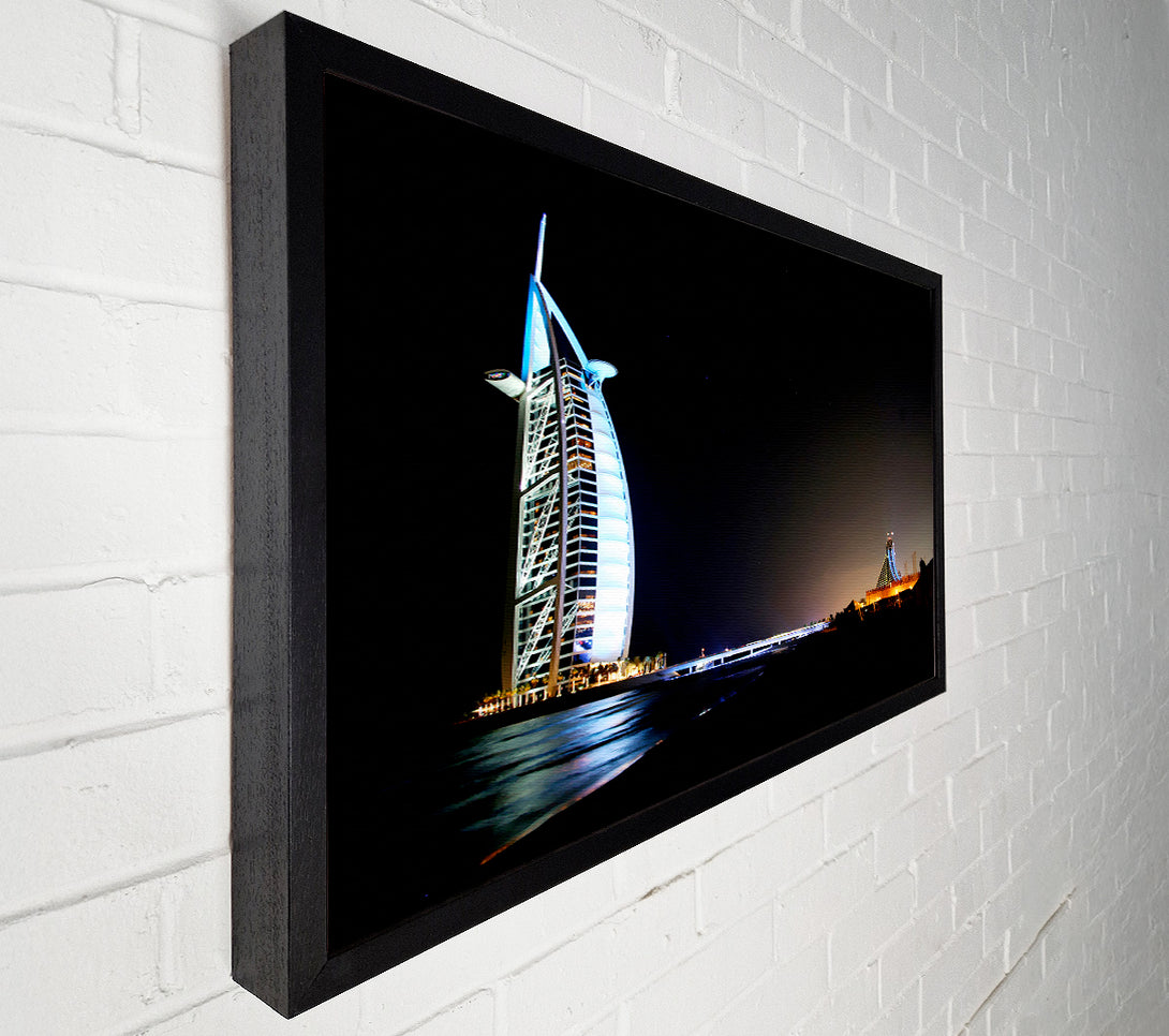  A Canvas Print of Dubai Ocean Nights Canvas Art