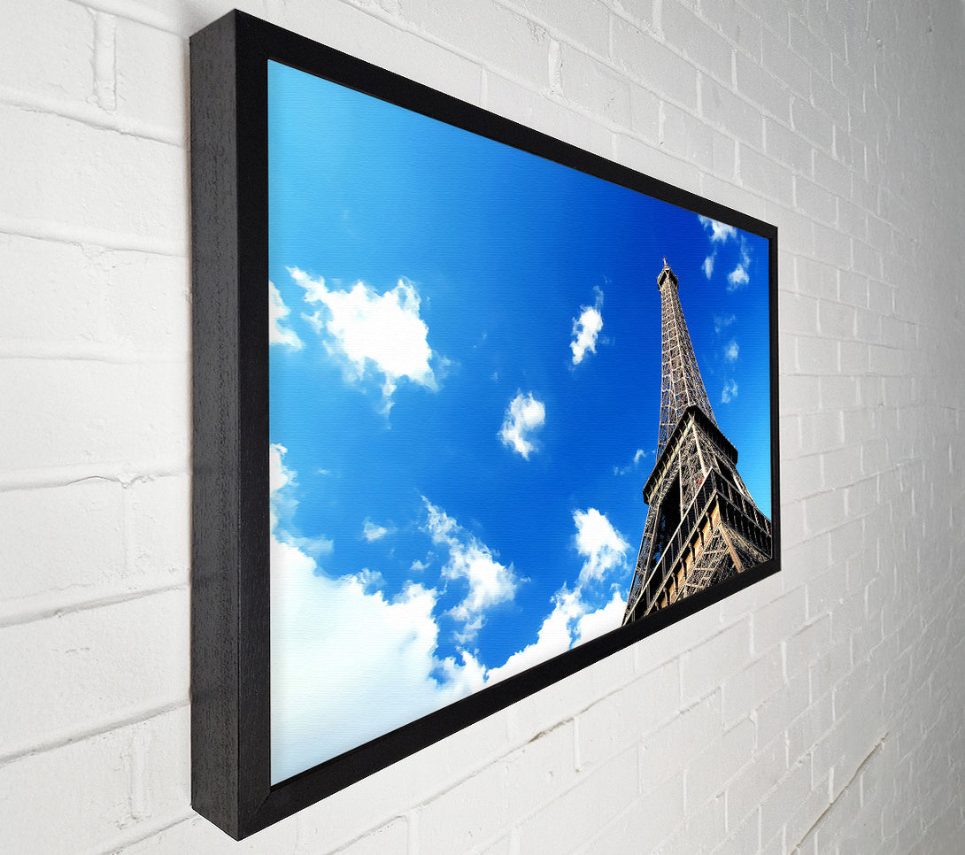  A Canvas Print of Eiffel Tower Paris Canvas Wall Art