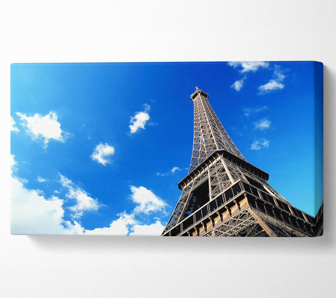  A Canvas Print of Eiffel Tower Paris Canvas Wall Art