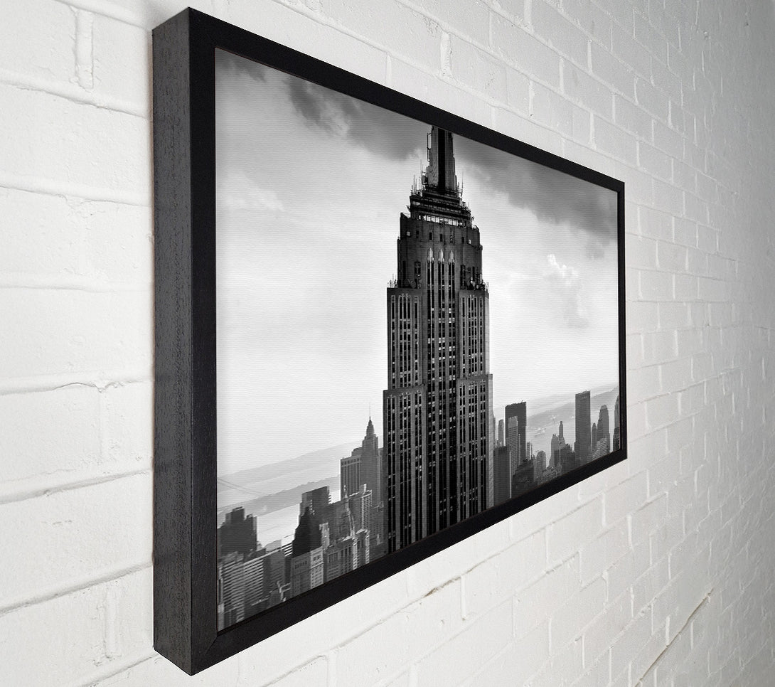  A Canvas Print of Empire State Building B n W Canvas Art