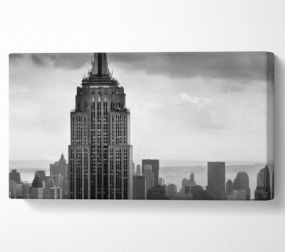  A Canvas Print of Empire State Building B n W Canvas Art