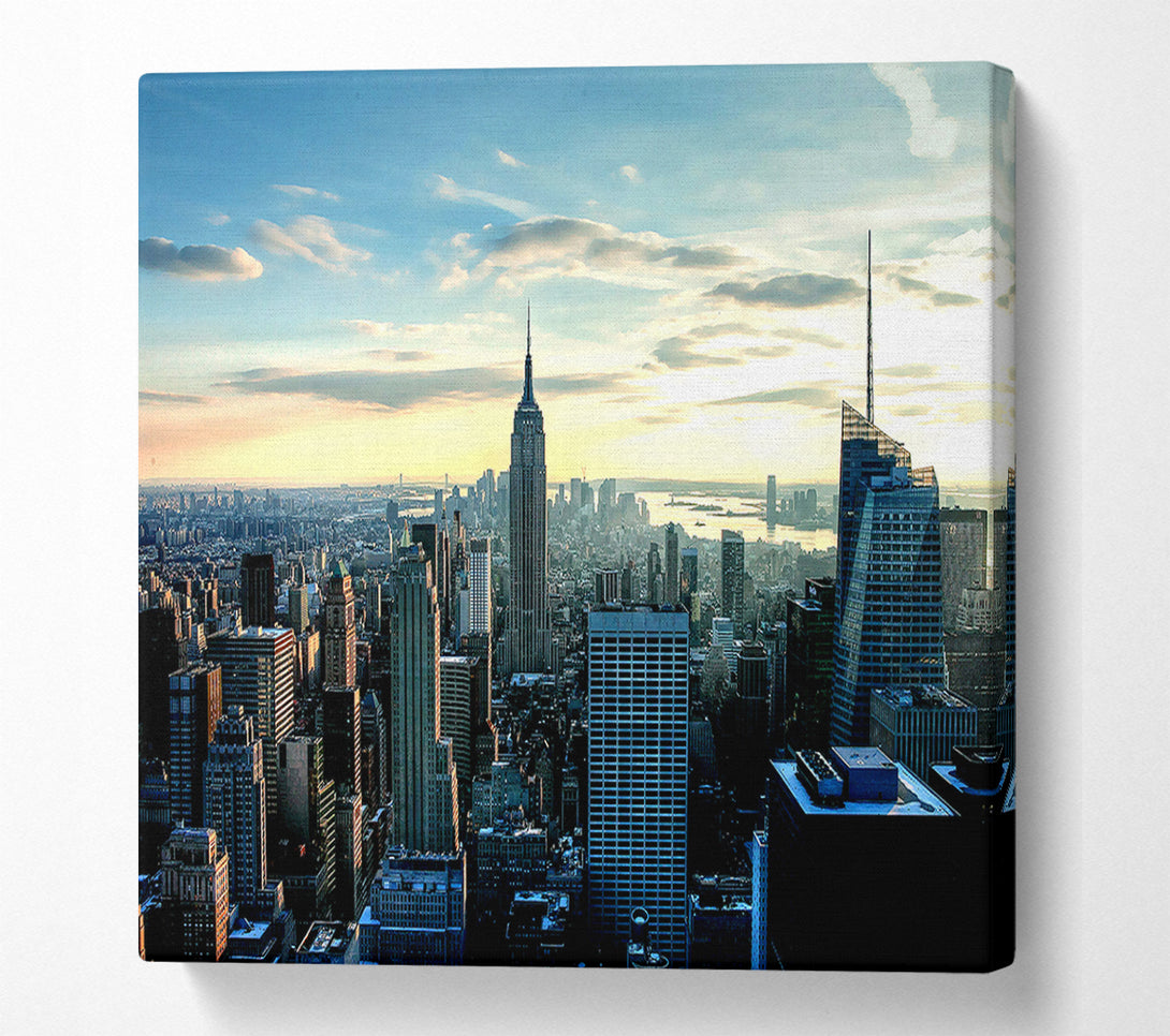 A Canvas Print of Empire State City Canvas Art