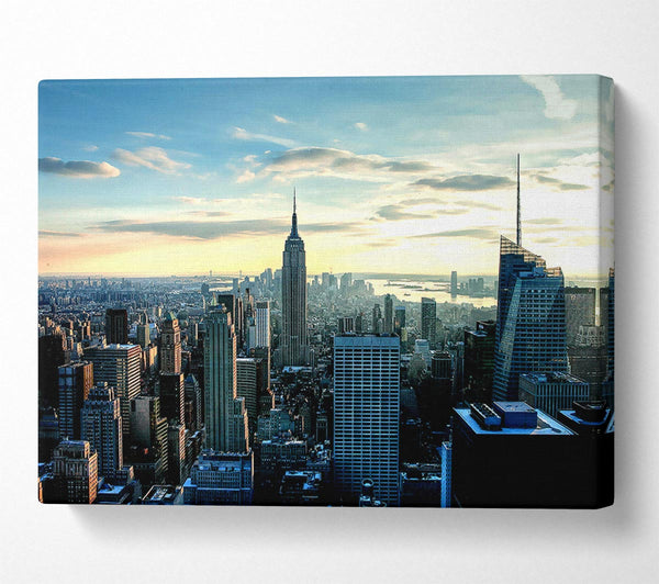  A Canvas Print of Empire State City Canvas Art