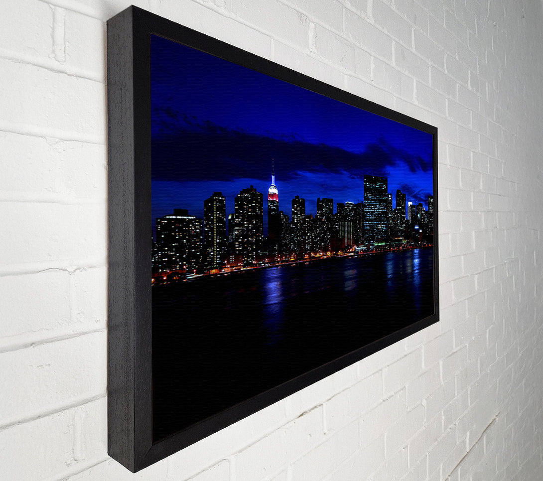  A Canvas Print of Empire State Waters Canvas Art