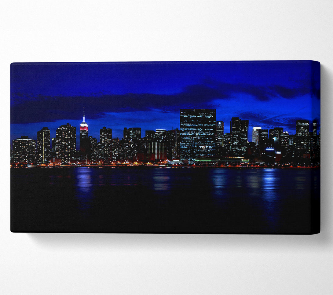  A Canvas Print of Empire State Waters Canvas Art