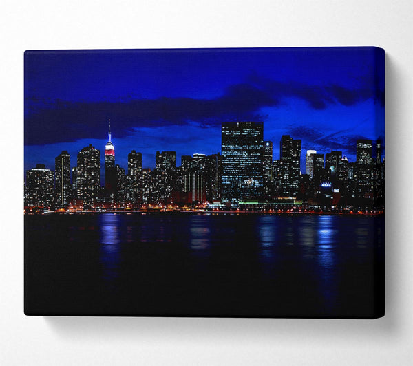  A Canvas Print of Empire State Waters Canvas Art