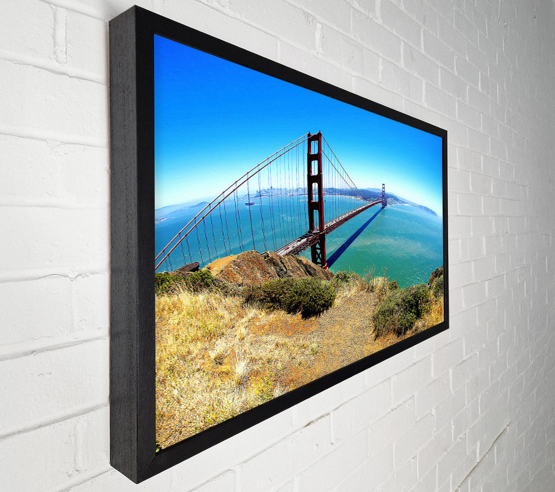  A Canvas Print of Golden Gate Bridge Days Canvas Art