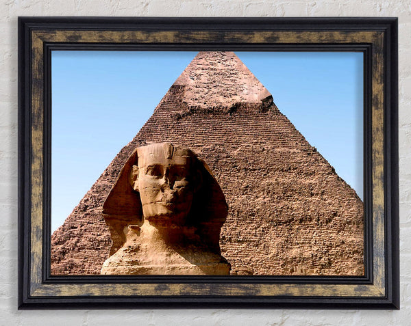 Great Pyramid Of Giza Framed Print
