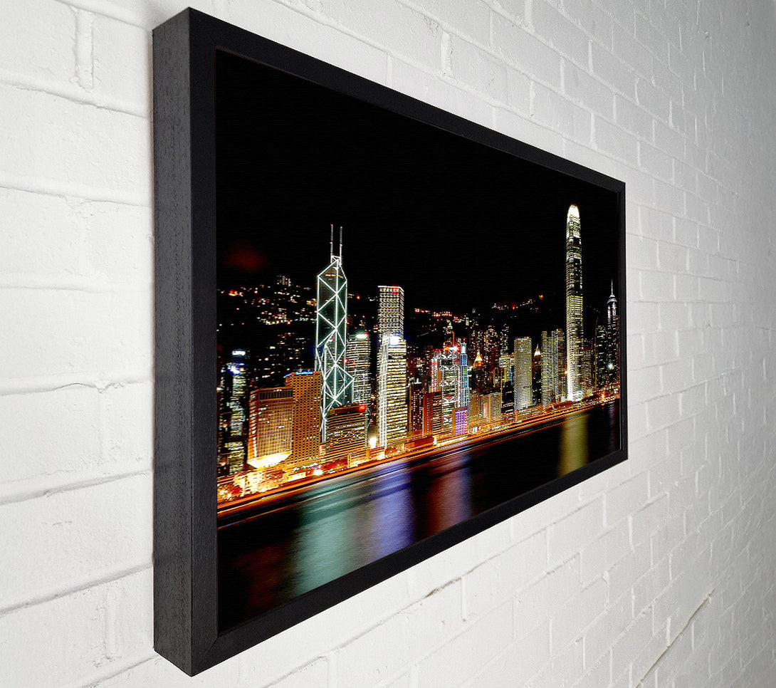  A Canvas Print of Hong Kong Coast Line Canvas Art