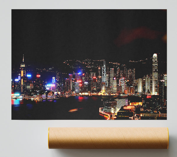 Hong Kong Reflections Poster