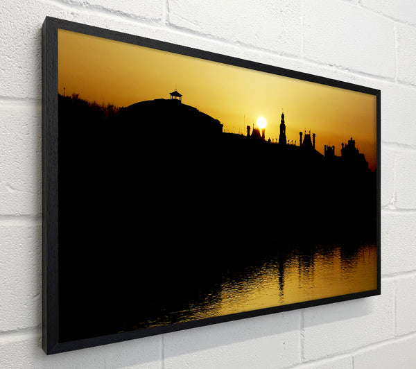 Italian City Sunset