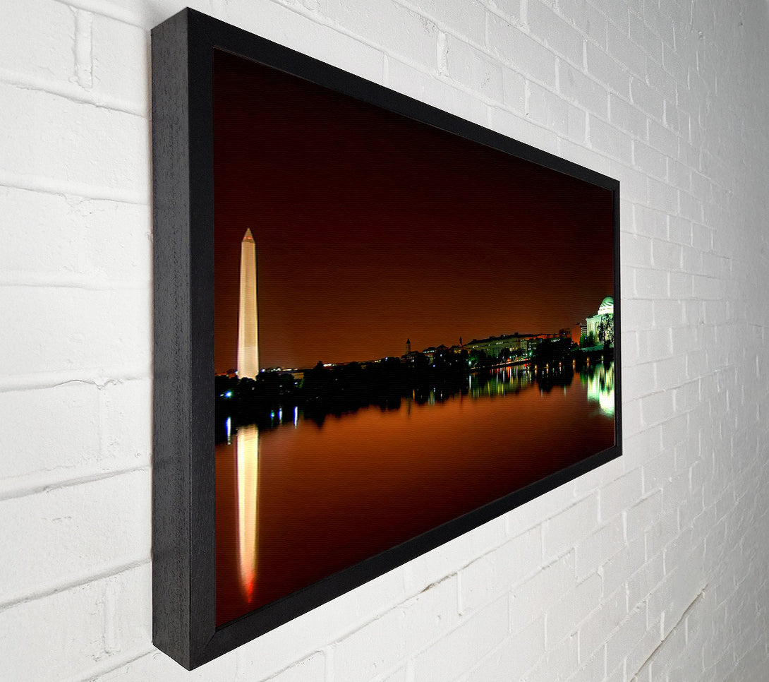 A Canvas Print of Jefferson Memorial Washington DC Canvas Print