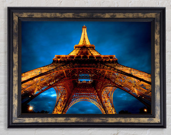 La Tour Eiffel Tower Framed Print