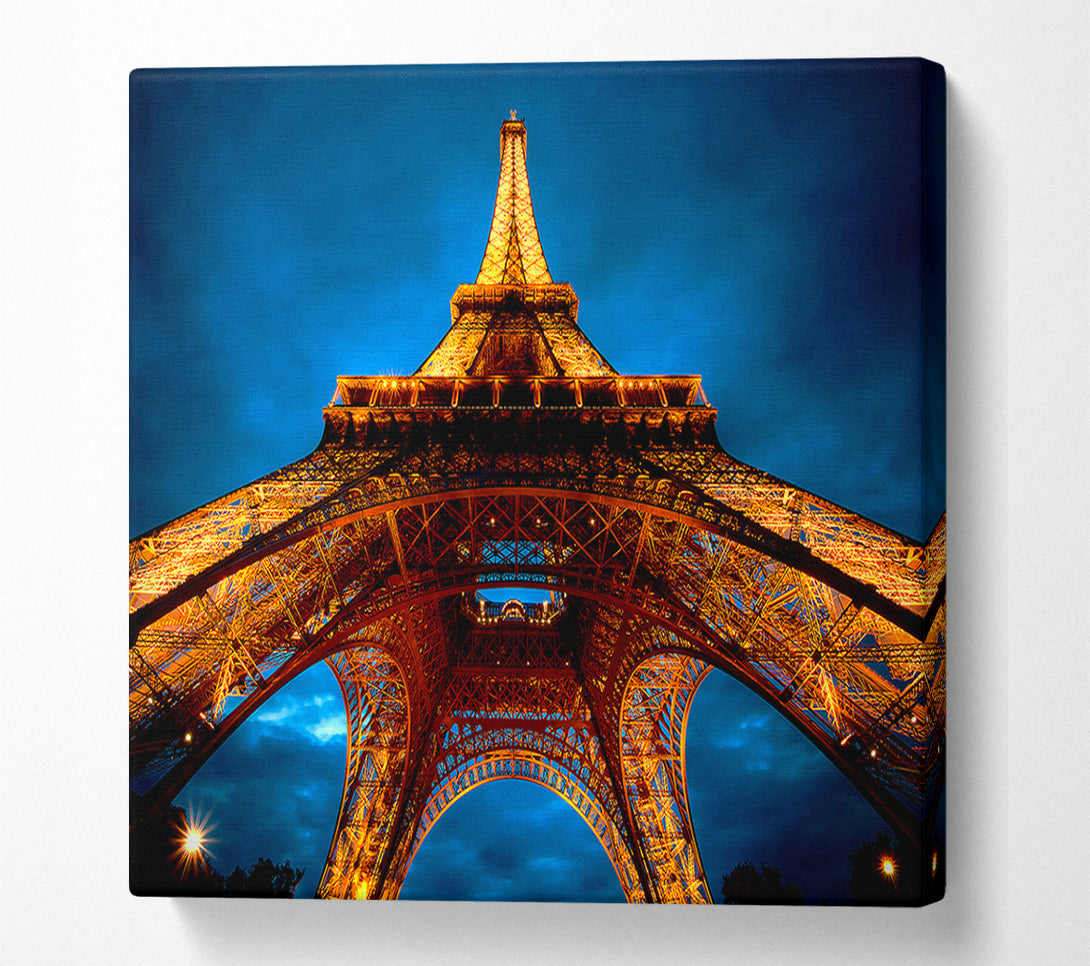  A Canvas Print of La Tour Eiffel Tower Canvas Art