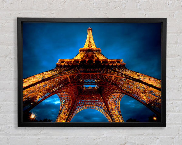 La Tour Eiffel Tower Framed Print