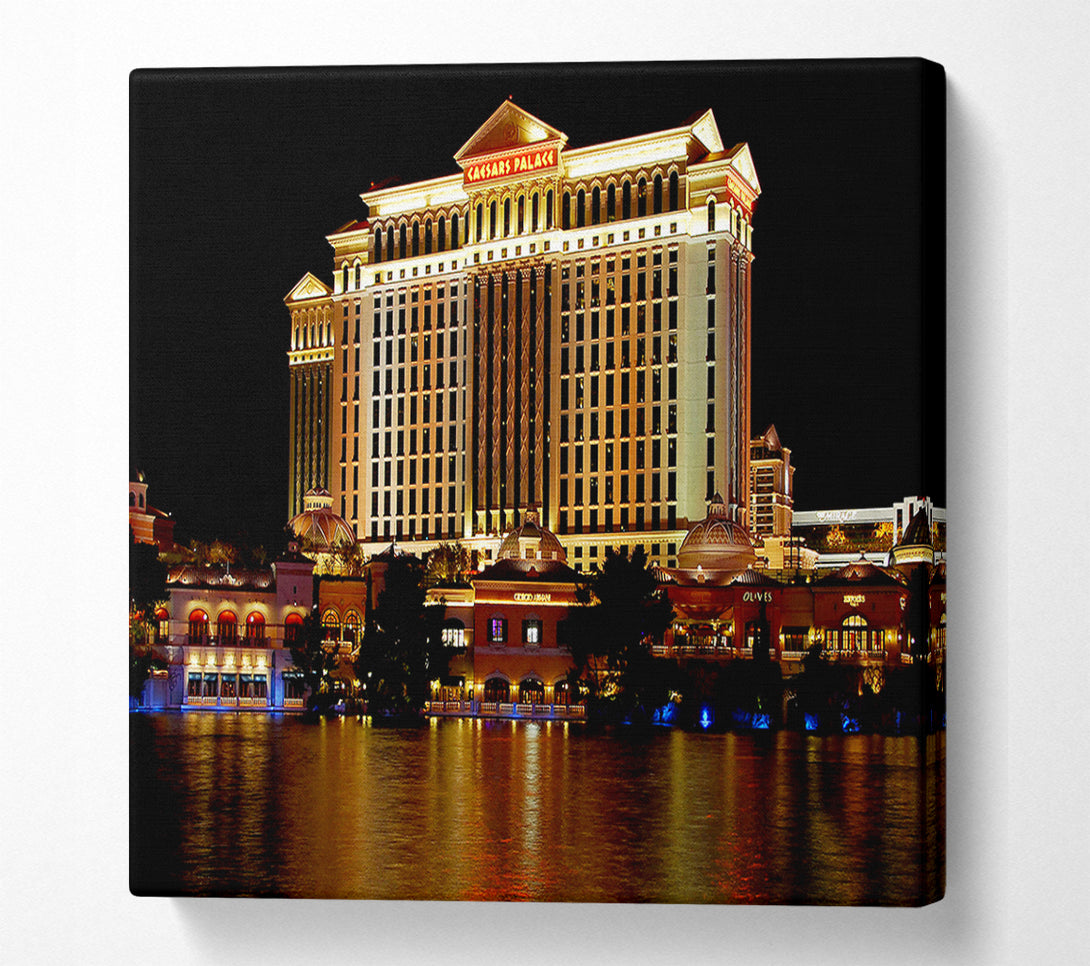  A Canvas Print of Las Vegas All That Glitters Canvas Wall Art