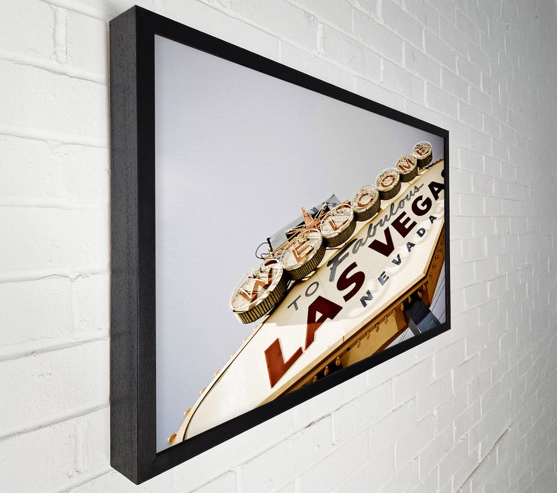  A Canvas Print of Las Vegas Sign Canvas Art
