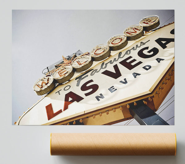 Las Vegas Sign Poster