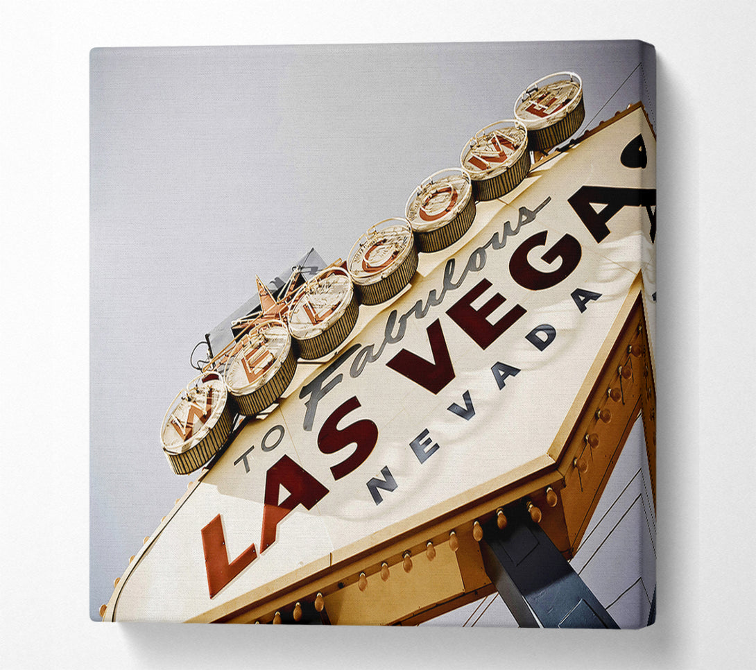  A Canvas Print of Las Vegas Sign Canvas Art