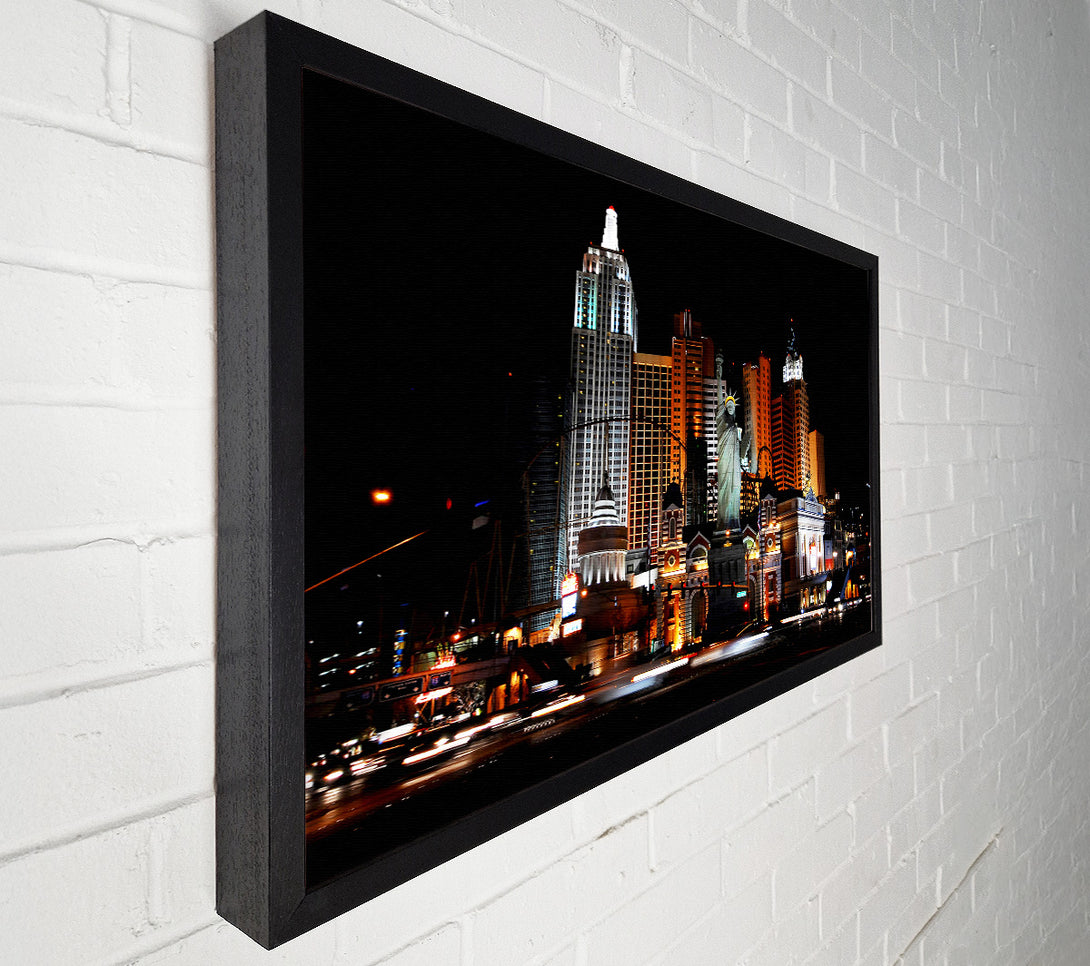  A Canvas Print of Las Vegas Statue Of Liberty Canvas Art