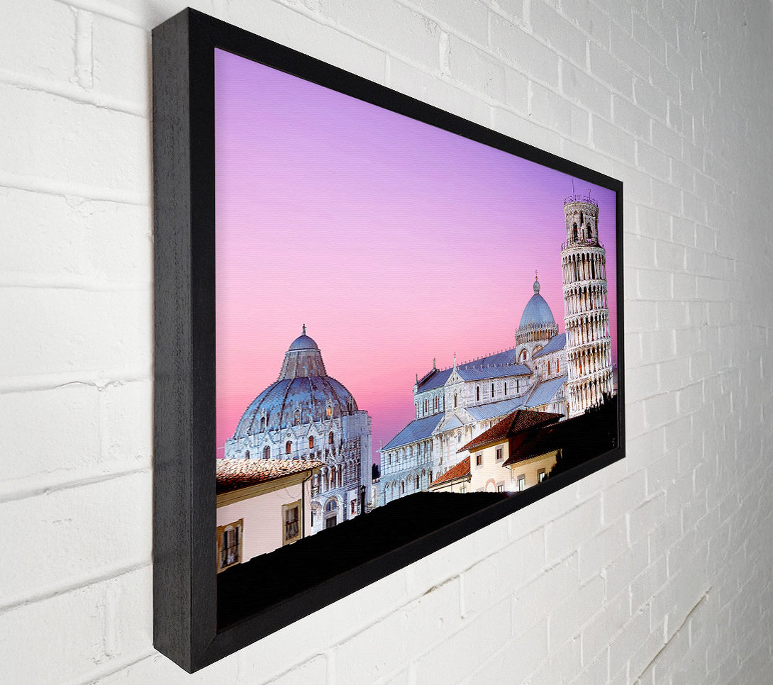  A Canvas Print of Leaning Tower Of Pisa Canvas Print