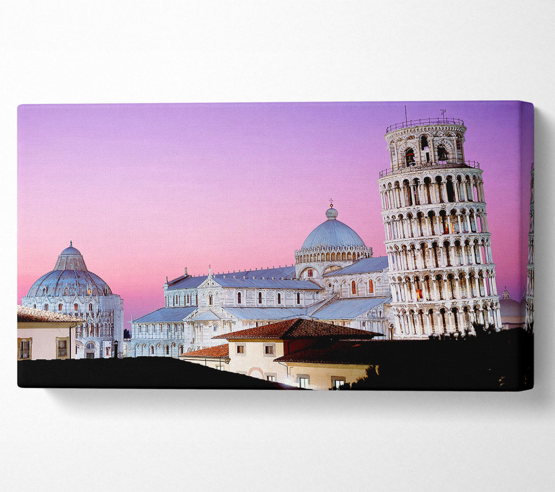  A Canvas Print of Leaning Tower Of Pisa Canvas Print