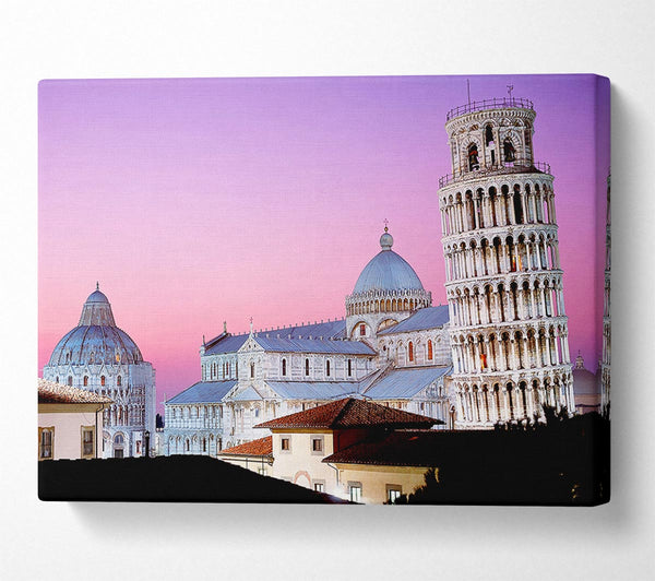  A Canvas Print of Leaning Tower Of Pisa Canvas Print