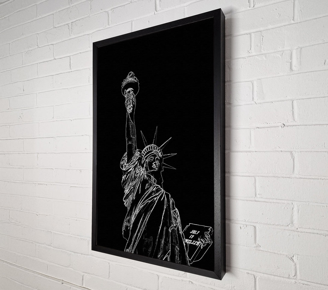  A Canvas Print of Liberty Canvas Art