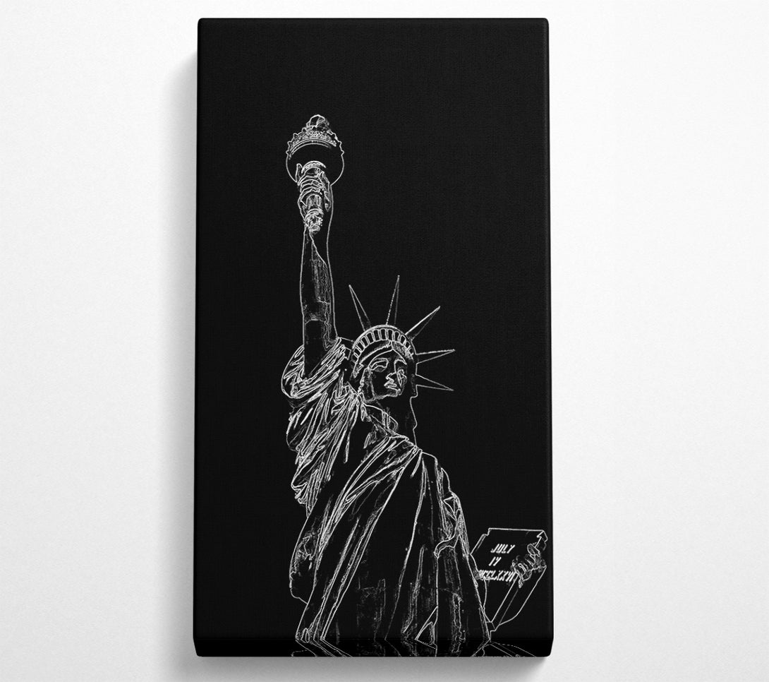  A Canvas Print of Liberty Canvas Art