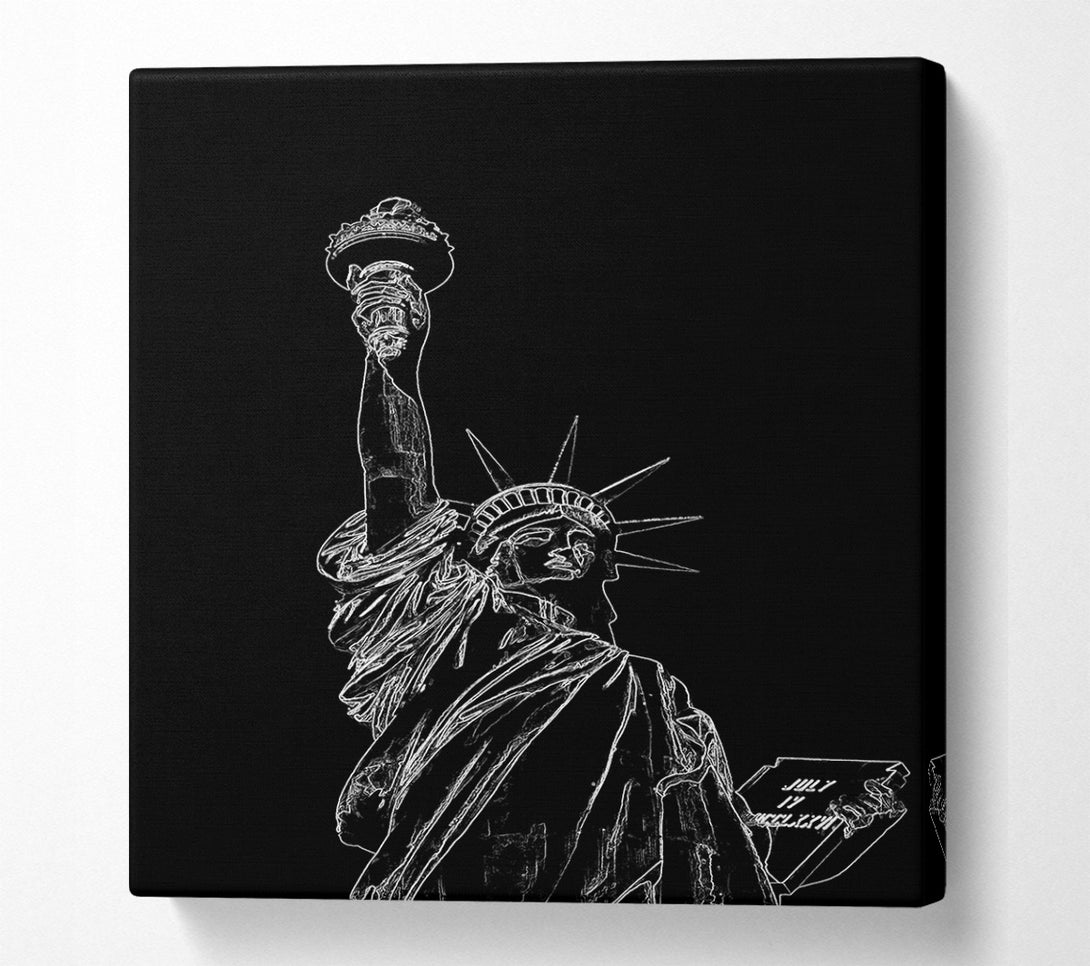  A Canvas Print of Liberty Canvas Art