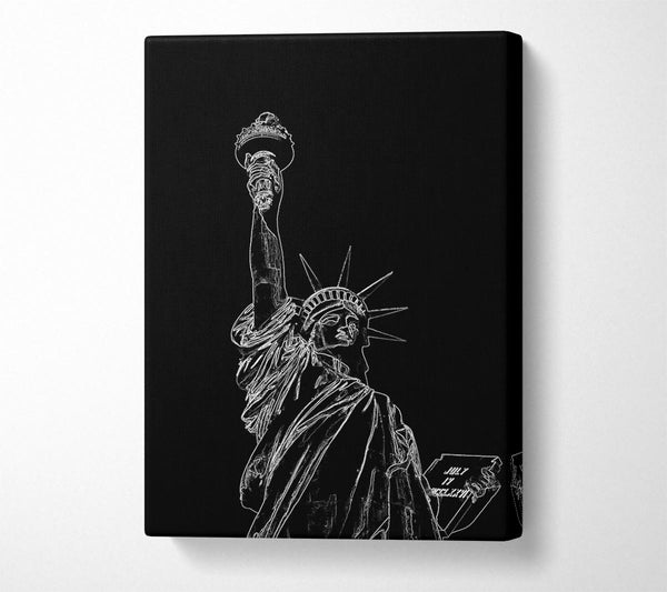  A Canvas Print of Liberty Canvas Art