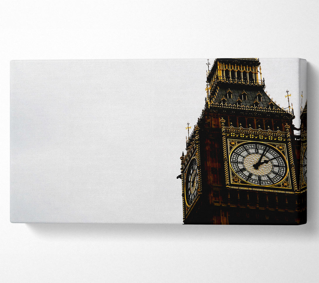  A Canvas Print of London Big Ben Skies Canvas Print