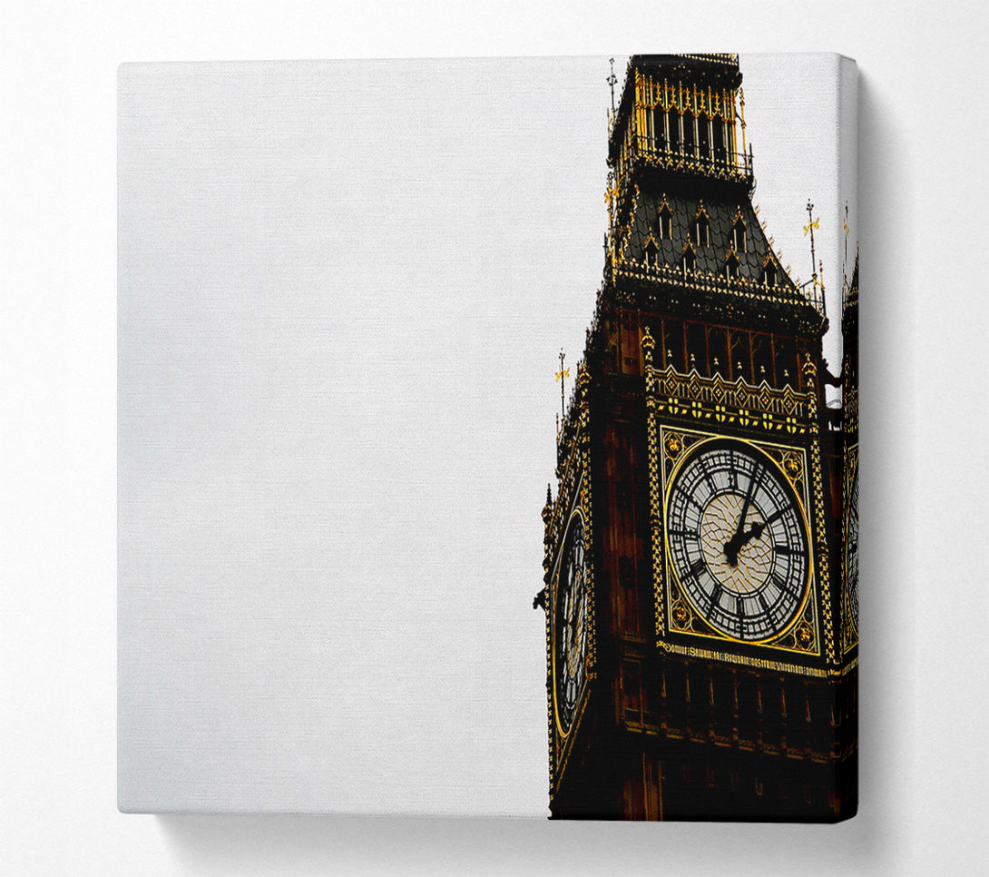  A Canvas Print of London Big Ben Skies Canvas Print