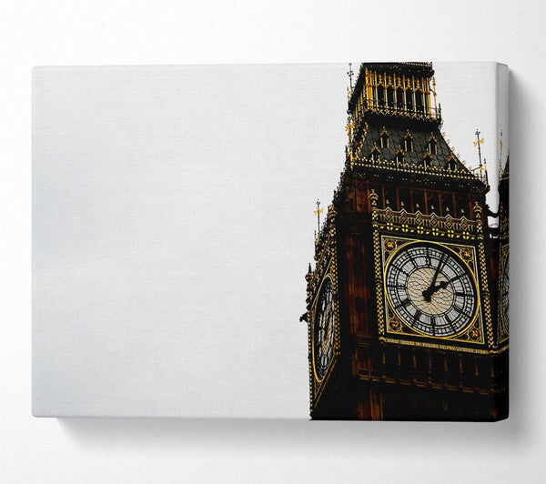  A Canvas Print of London Big Ben Skies Canvas Print