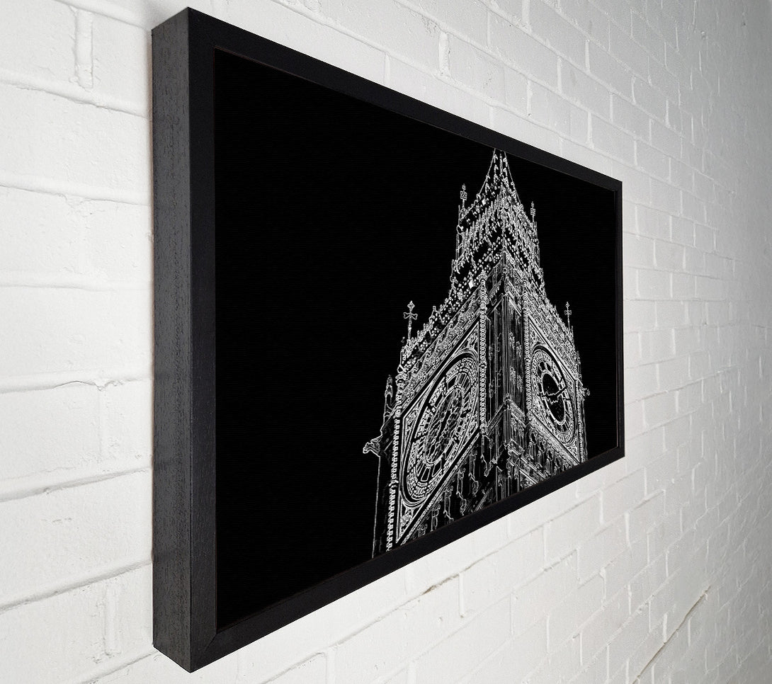  A Canvas Print of London Big Ben Canvas Wall Art