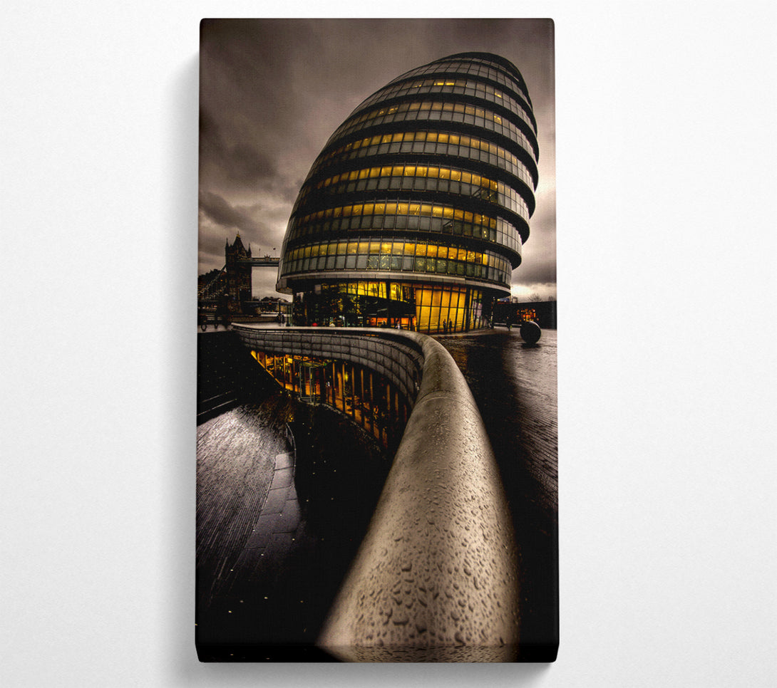  A Canvas Print of London City Hall Canvas Wall Art