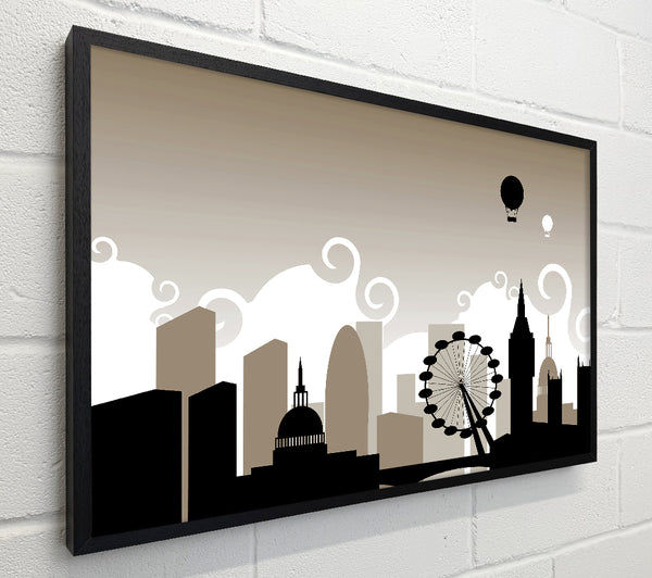 London City Outline Beige
