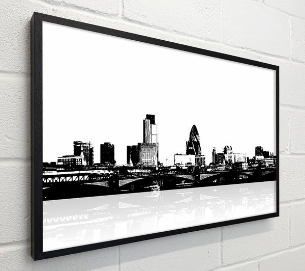 London City Waters B n W