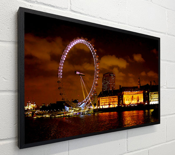 London Eye Night Skys