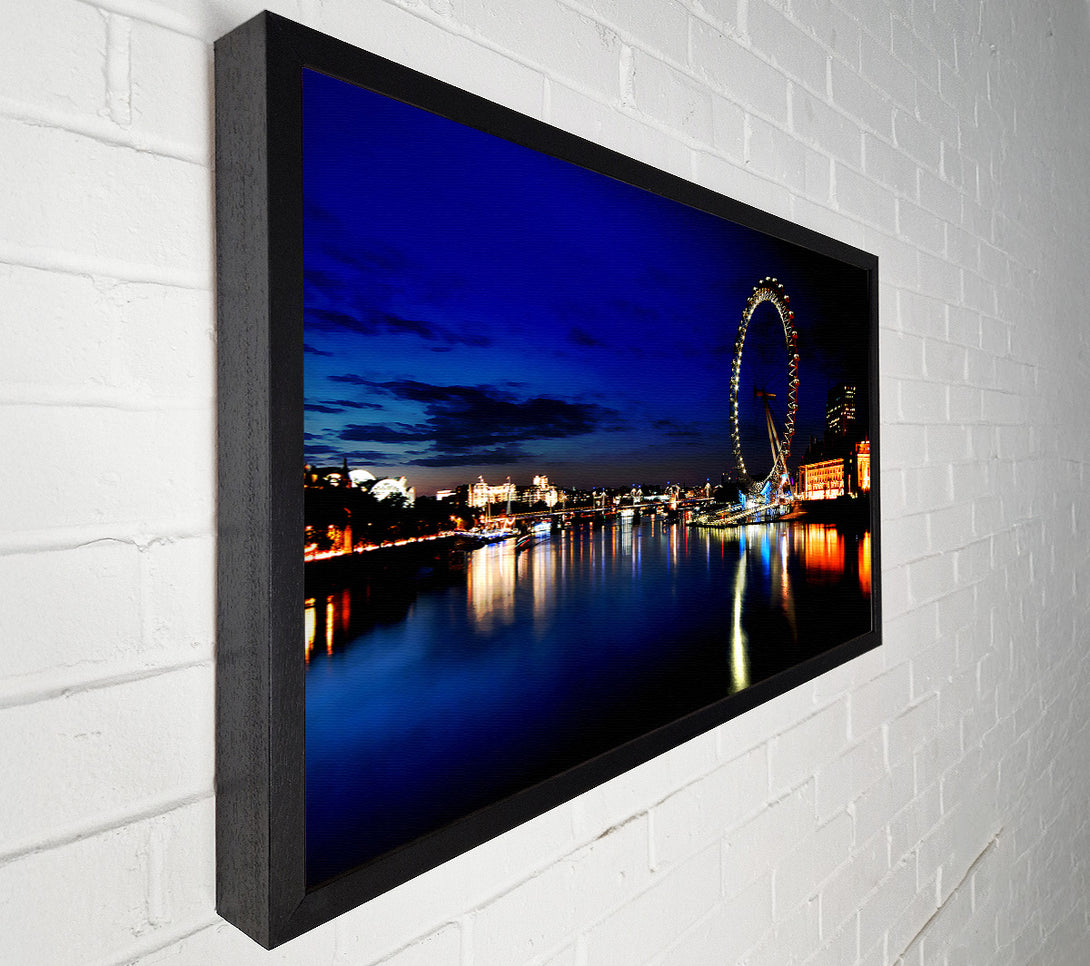  A Canvas Print of London Eye Canvas Art