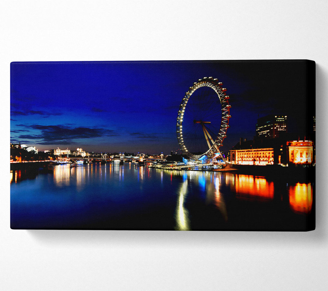  A Canvas Print of London Eye Canvas Art