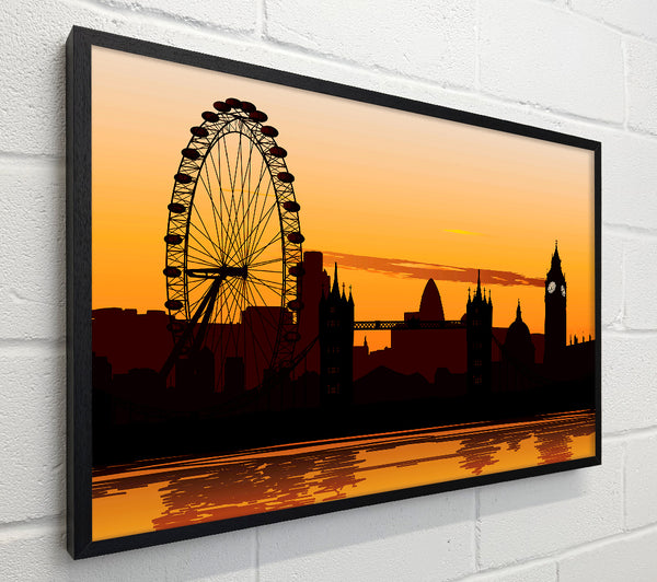 London Morning Reflection Glow