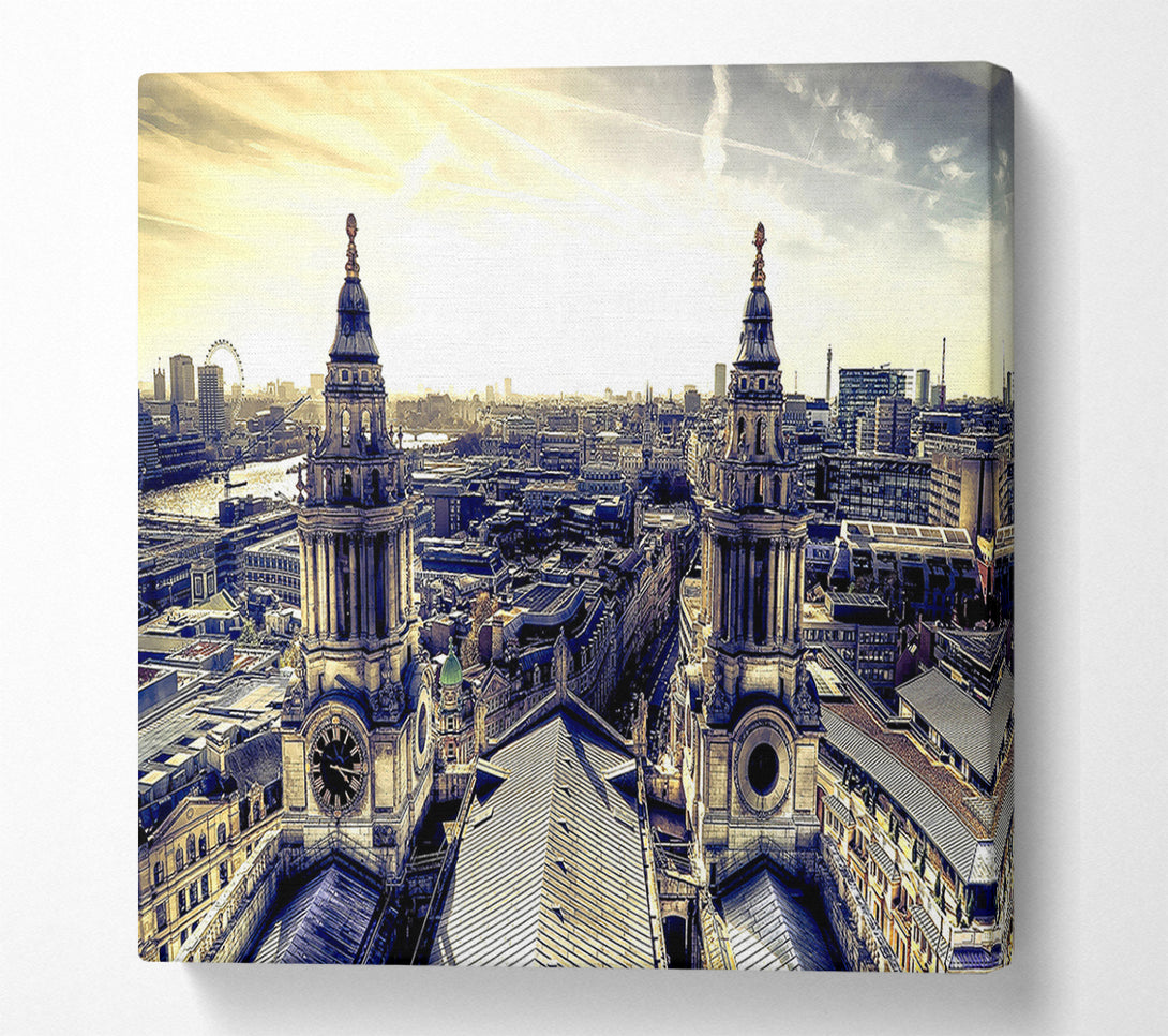  A Canvas Print of London From St Pauls Canvas Art