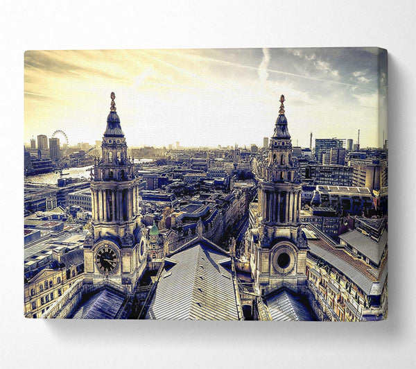  A Canvas Print of London From St Pauls Canvas Art