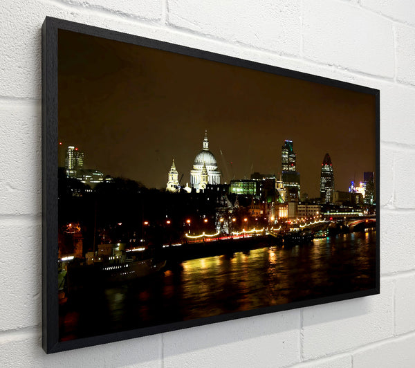London St Pauls At Night