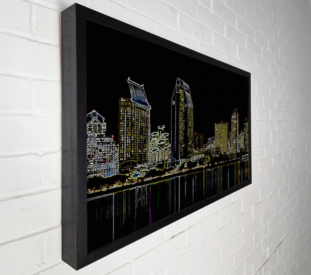  A Canvas Print of London Thames Canvas Print
